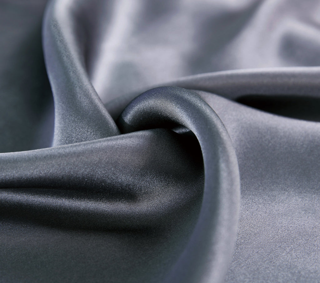 100% Mulberry Silk Pillowcase - Charcoal