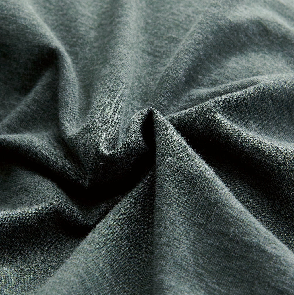 Jersey Cotton Quilt Cover Set - Forest Green