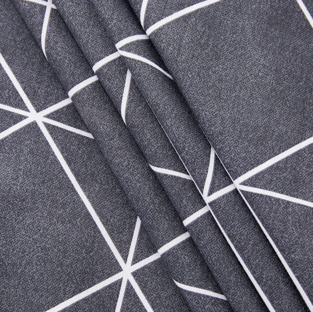 100% Cotton 250TC Reversible Quilt Cover Set - Manhattan