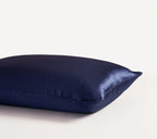 100% Mulberry Silk Pillowcase - Navy Blue
