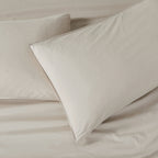 Vintage Washed Cotton Quilt Cover Set - Natural