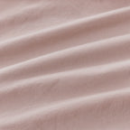 Vintage Washed Cotton Quilt Cover Set - Pink