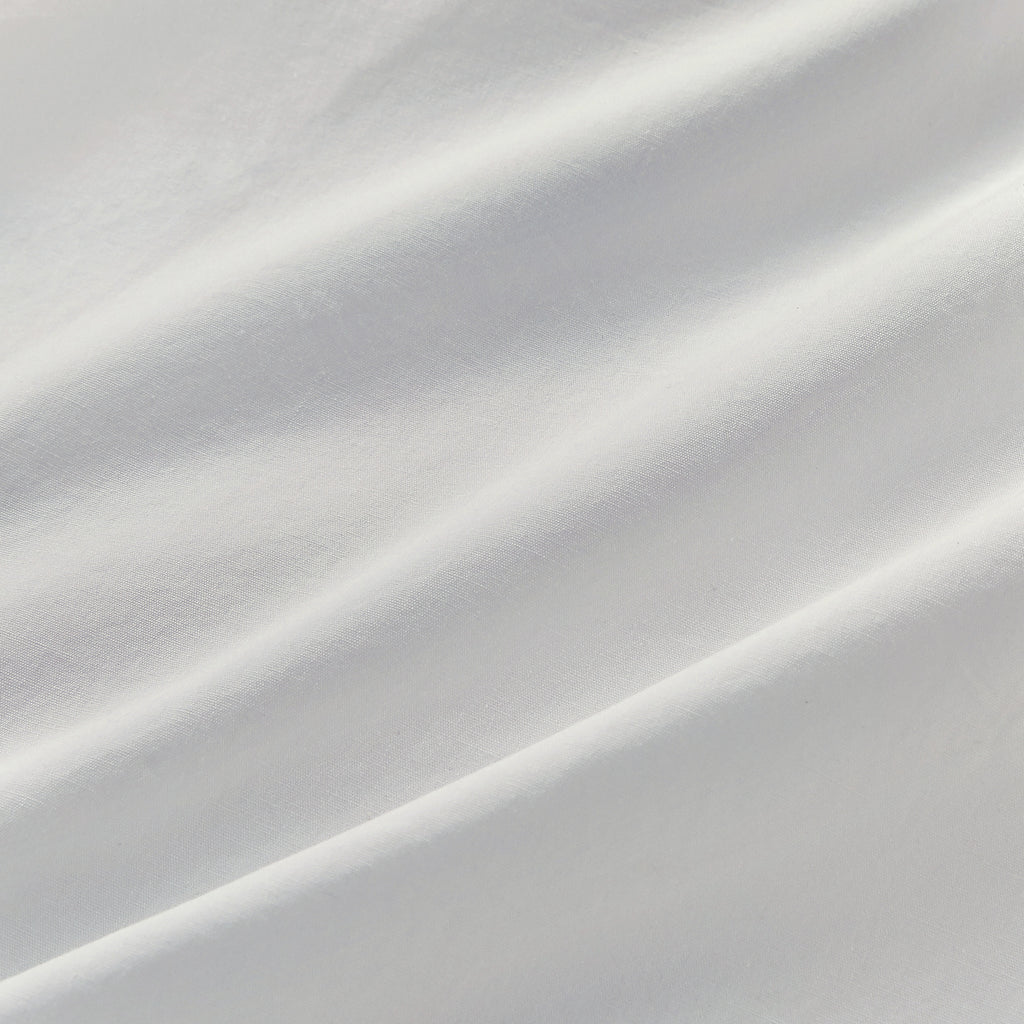 Vintage Washed Cotton Quilt Cover Set - White