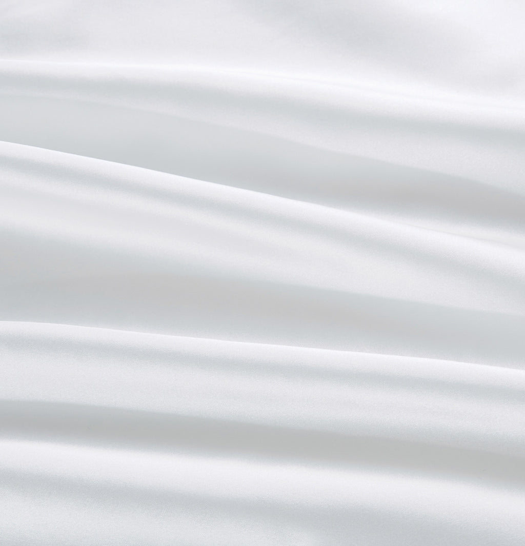 100% Mulberry Silk Pillowcase - White