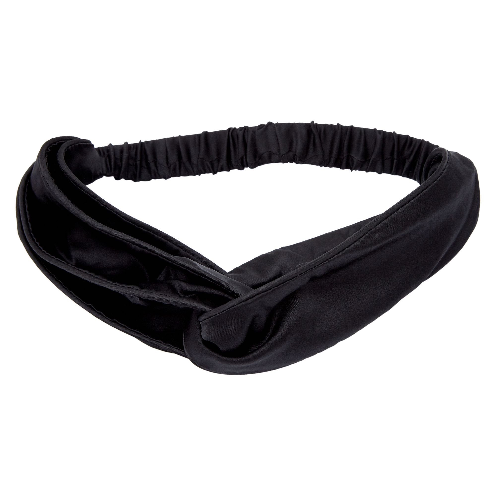 Silk Twist Headband - Black | GIOIA CASA